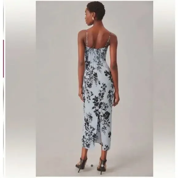 Reformation Womens Pennington Floral Print Dress Beatriz Size 12 NWT - Picture 3 of 11